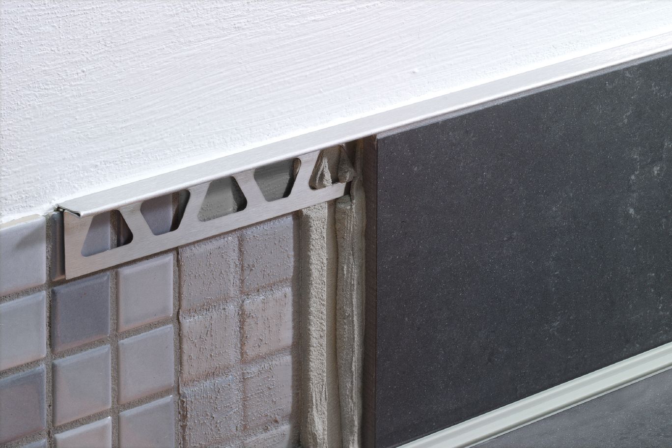 Satin Stair Nose Trim 3/8”