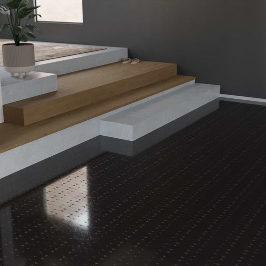 Nero Golden- Black Jade, Gold Polished