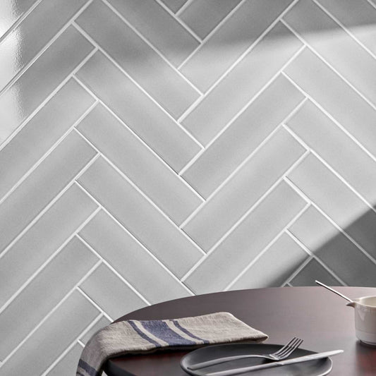 Retouch Gray Crackle Flat 4.5X18 Polished (discontinued)