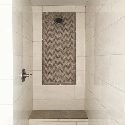 Suede Herringbone Styx 11x11