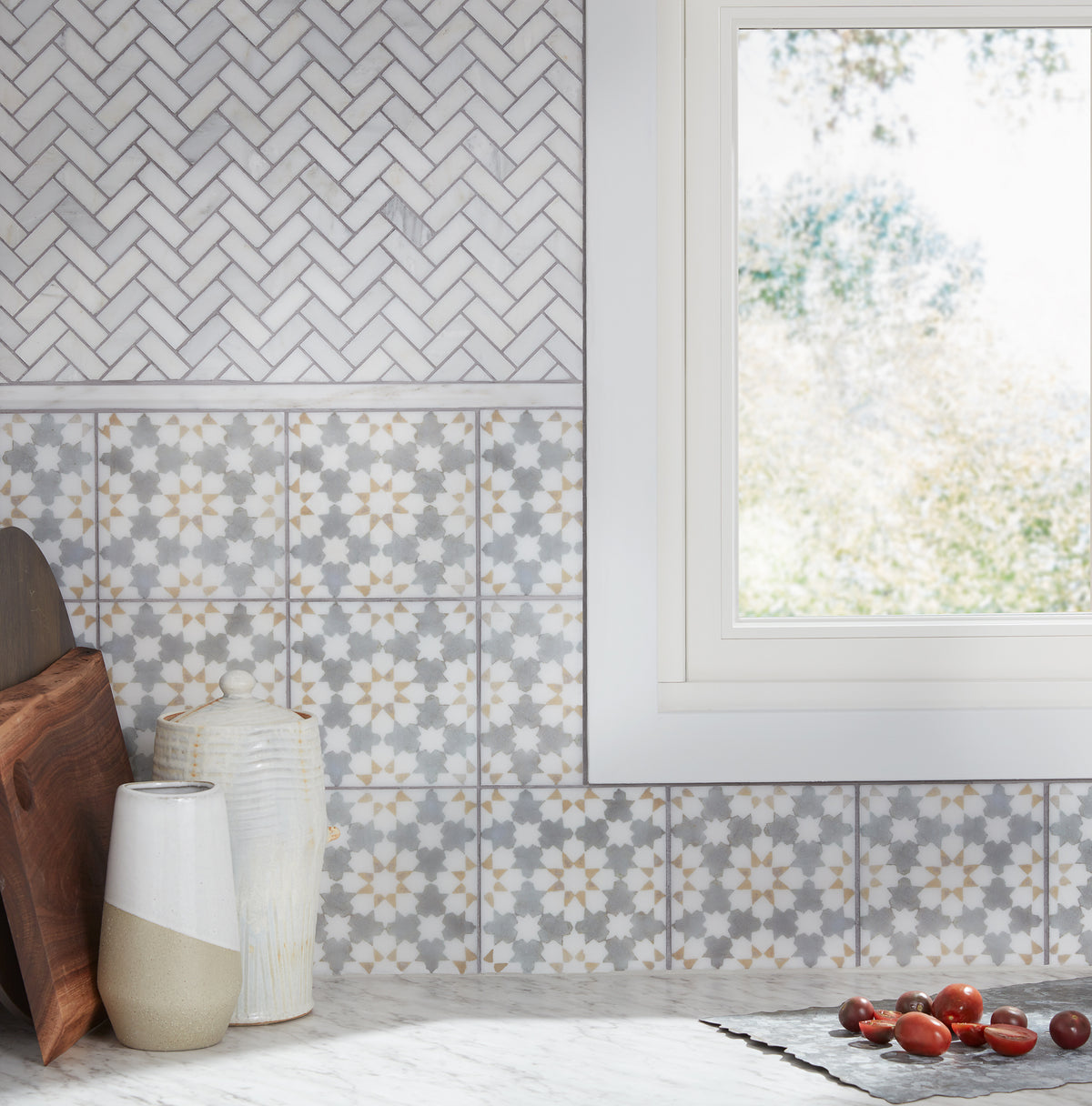 Classic Statuario Mediterranean Manor 6x6