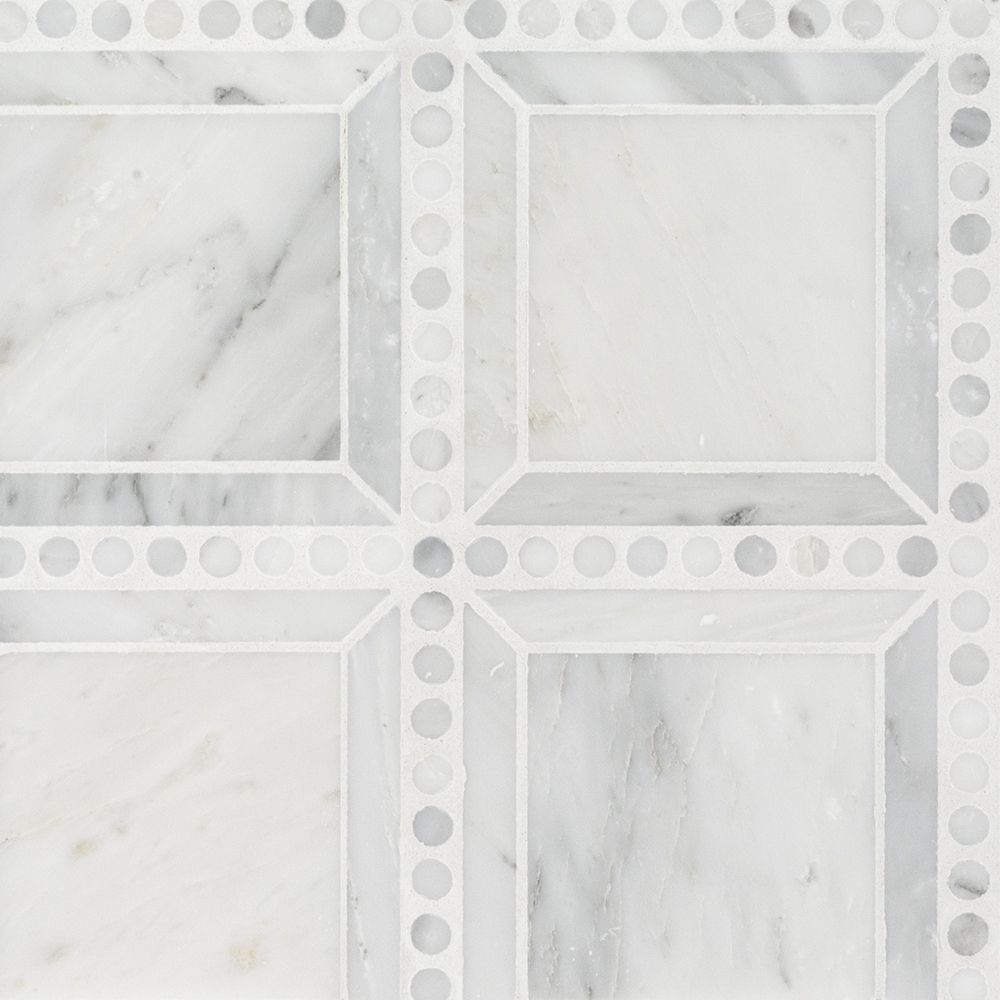Classic Statuario Pointe Square 12x12