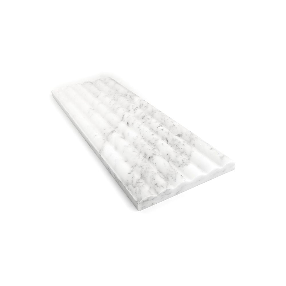 Classic Statuario Fluted 6x18