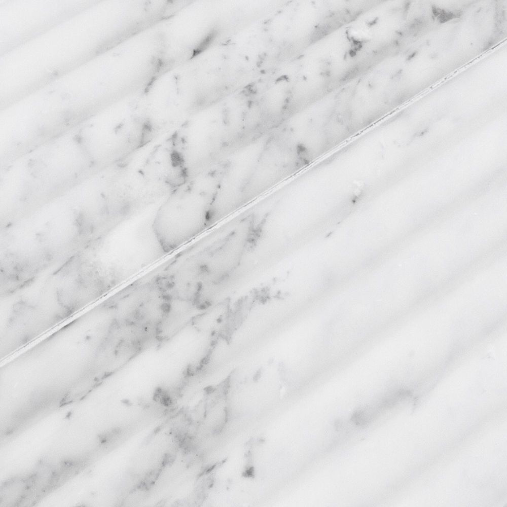 Classic Statuario Fluted 6x18