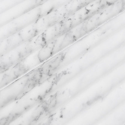 Classic Statuario Fluted 6x18