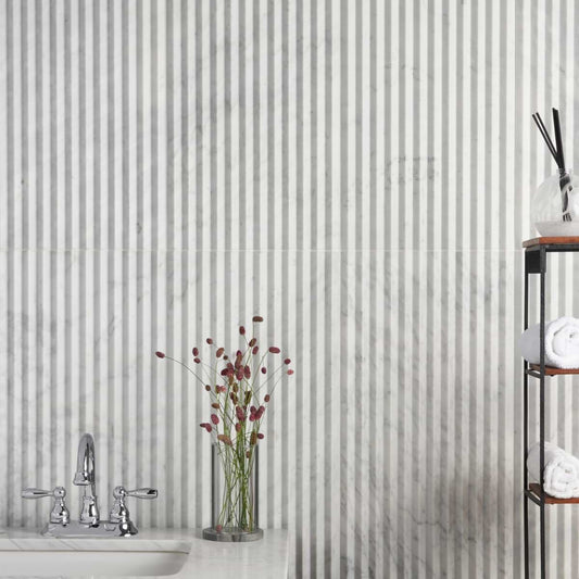 Carrara Dimensional 12X24 Satin