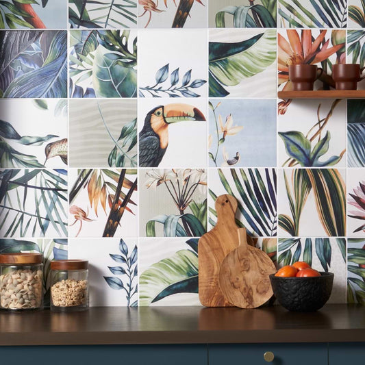 Tikida Decor Mural 8X8 Matte