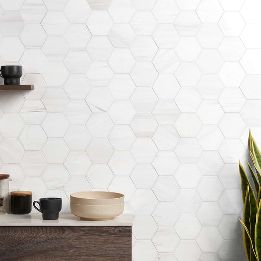 Premium 4" Hex Polished