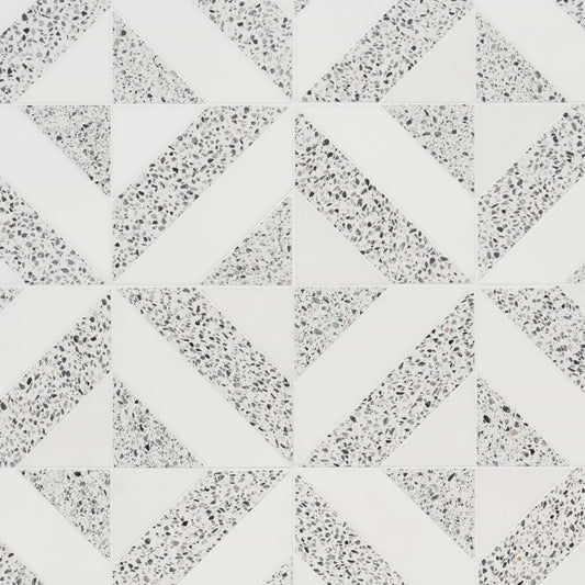 Truffle - Tibet White Terrazzo Polished (discontinued)