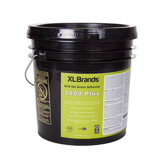 XL Brands 2000 Plus pressure-sensitive adhesive pail for Interface LVT and carpet tile