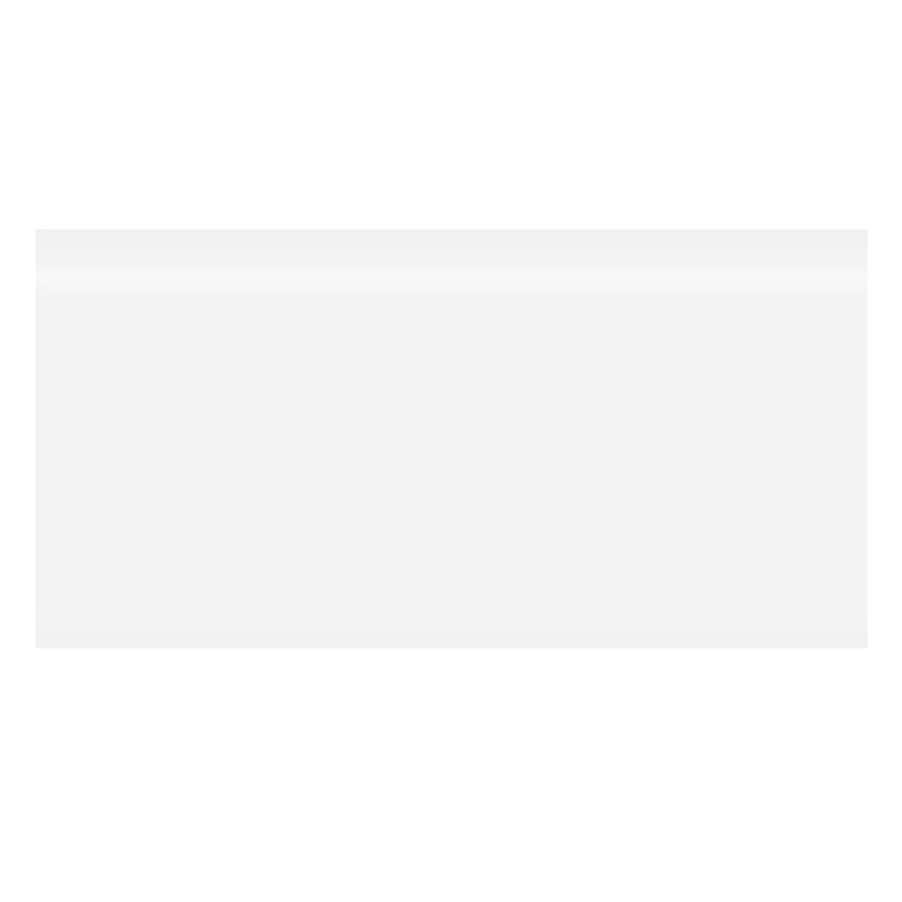 Starry White Single Bullnose 3x6 Gloss