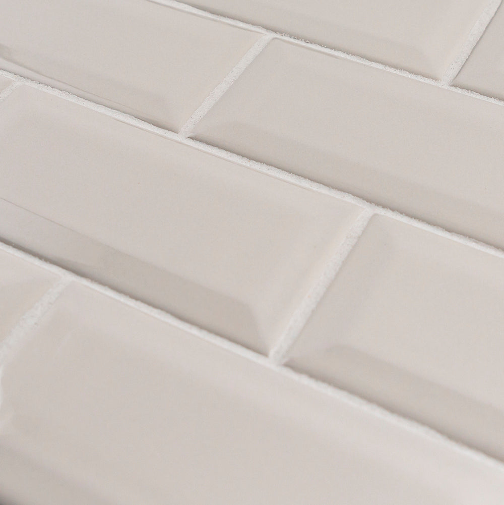 Mountain Mist Beveled 3x6 Gloss