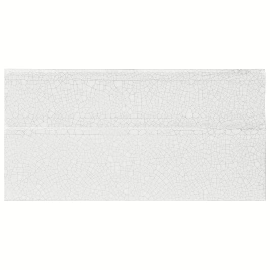 Vinatge White Base Molding 6X12 Polished (discontinued)