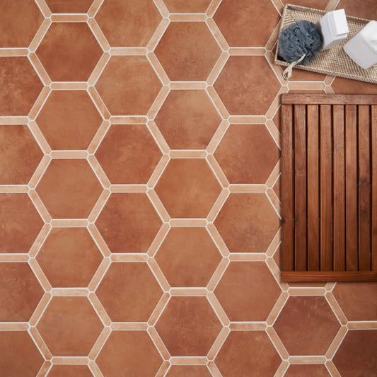 Dark 9" Hex Matte