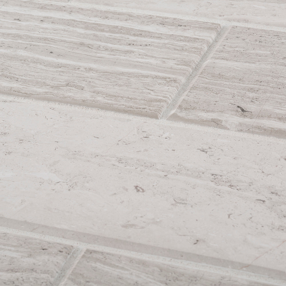Global Grey Beveled 3x6