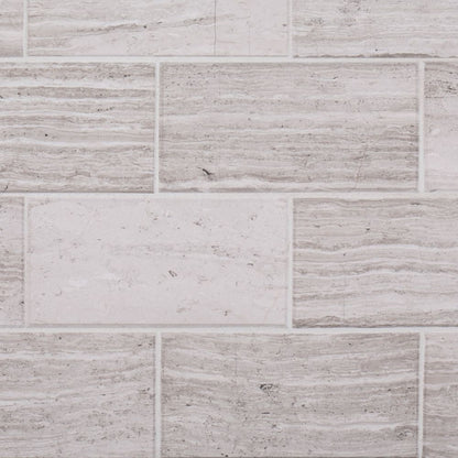 Global Grey Beveled 3x6