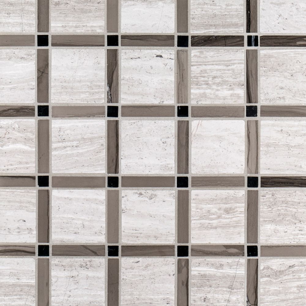 Sleek C (Grey/Taupe) Sleek 12x12
