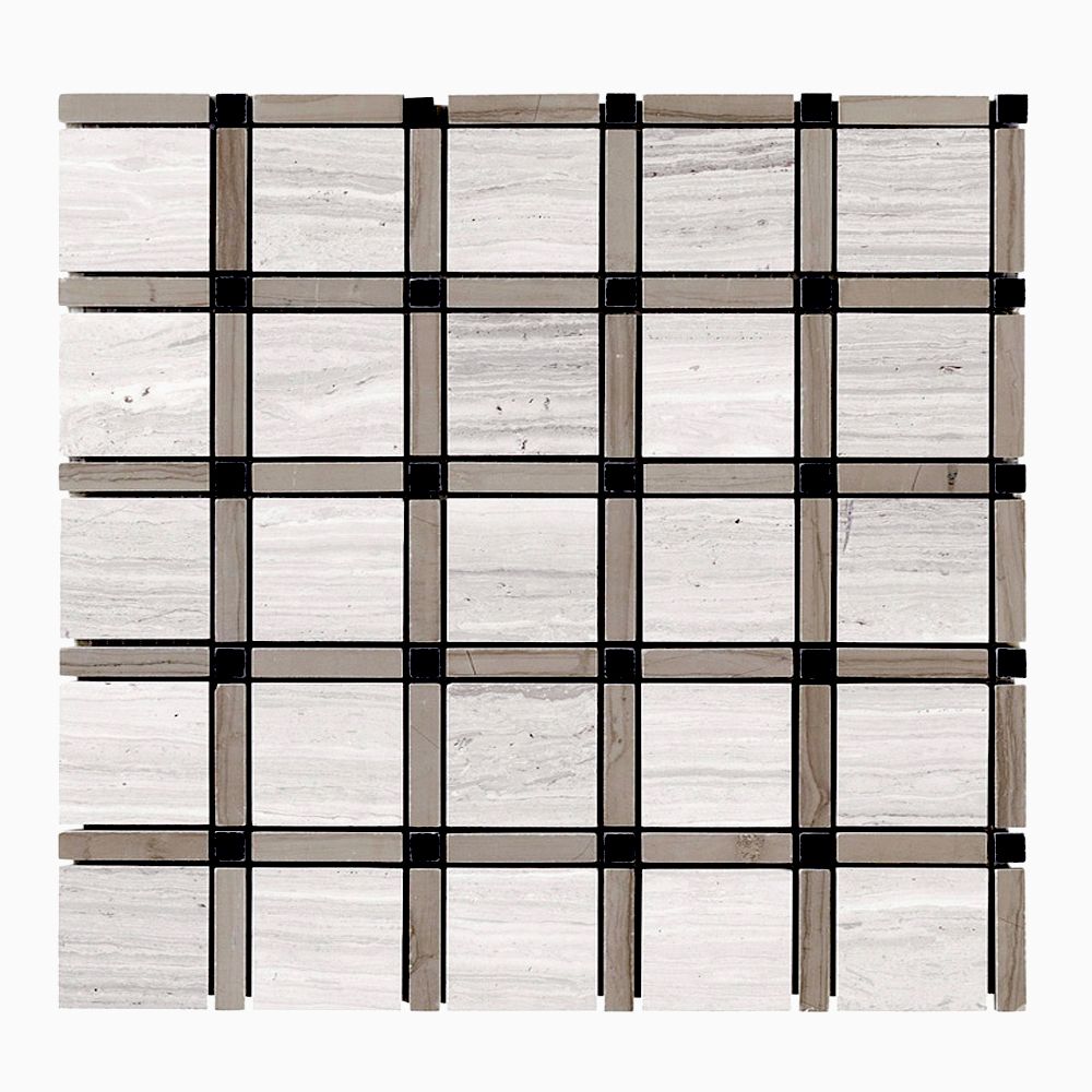 Sleek C (Grey/Taupe) Sleek 12x12