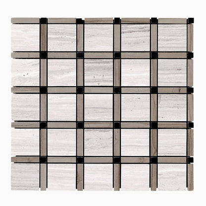Sleek C (Grey/Taupe) Sleek 12x12