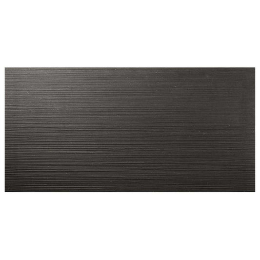 Tectonic Pleated Mocha Gray 24X48 Matte