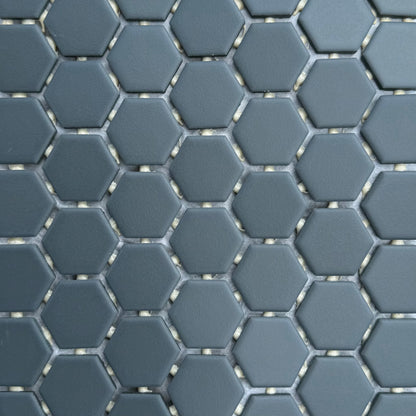 Chalkboard Hexagon 1½" Matte