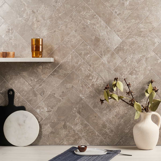 Tortora 4X16 Semi-Polished