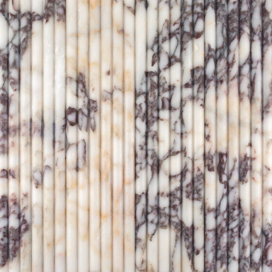 Afyon Violet Fluted 6x24