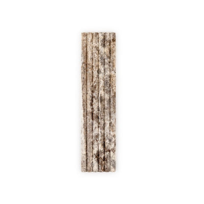 Silver Travertine Fluted 6x24