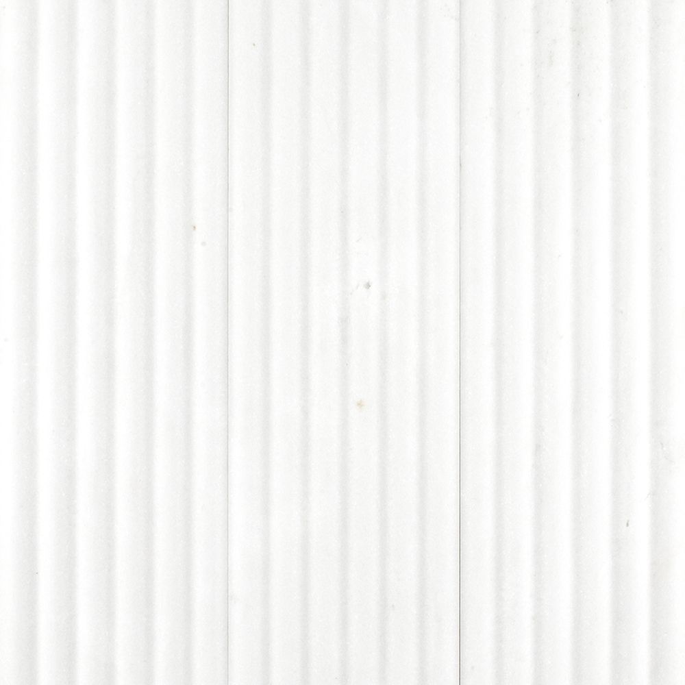 Thassos Fluted 6x24