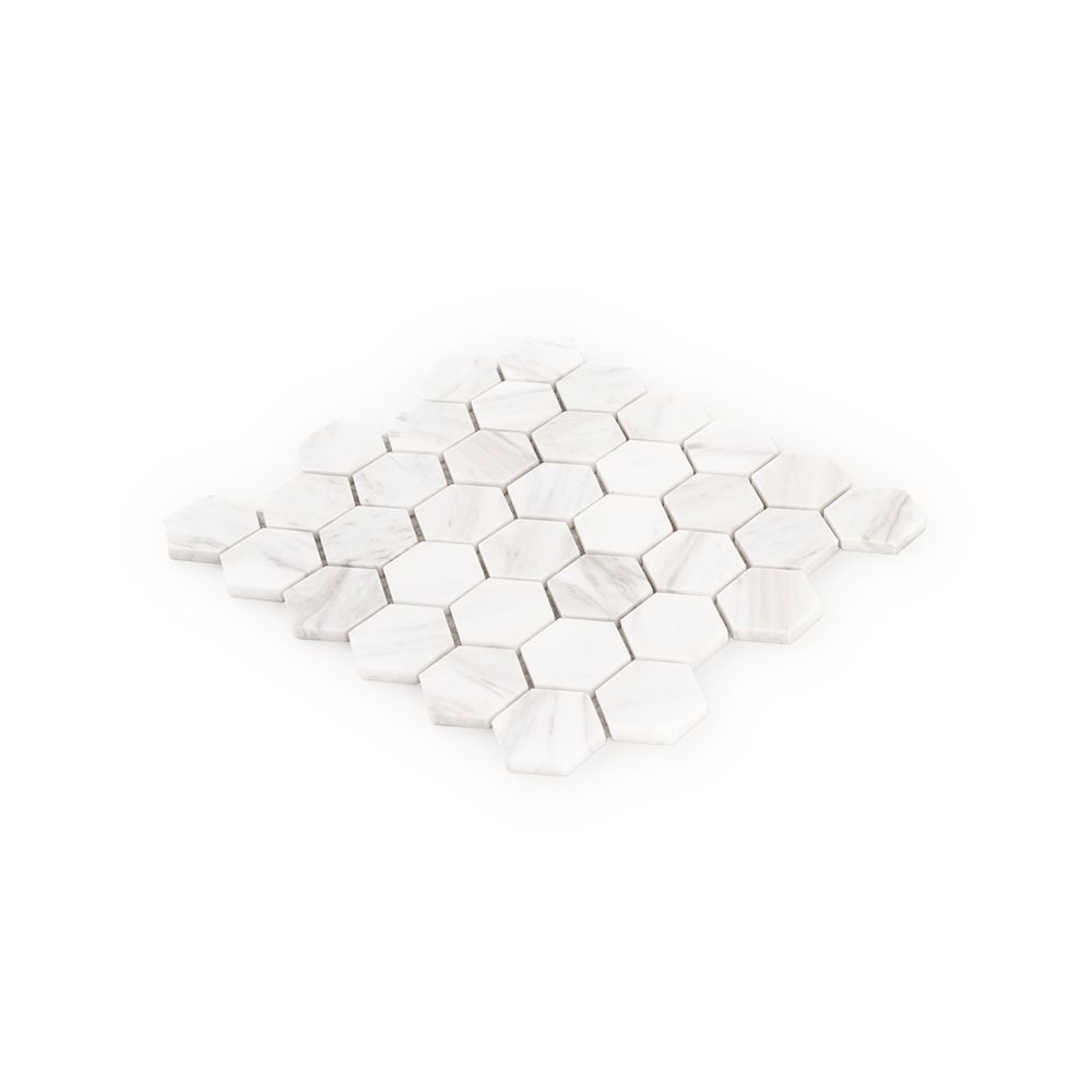 Volakas 2" Hexagon 9x11
