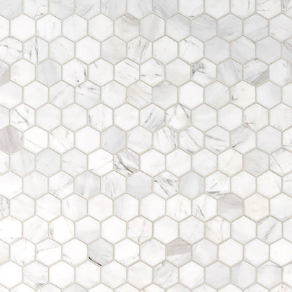 Volakas 2" Hexagon 9x11