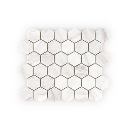 Volakas 2" Hexagon 9x11