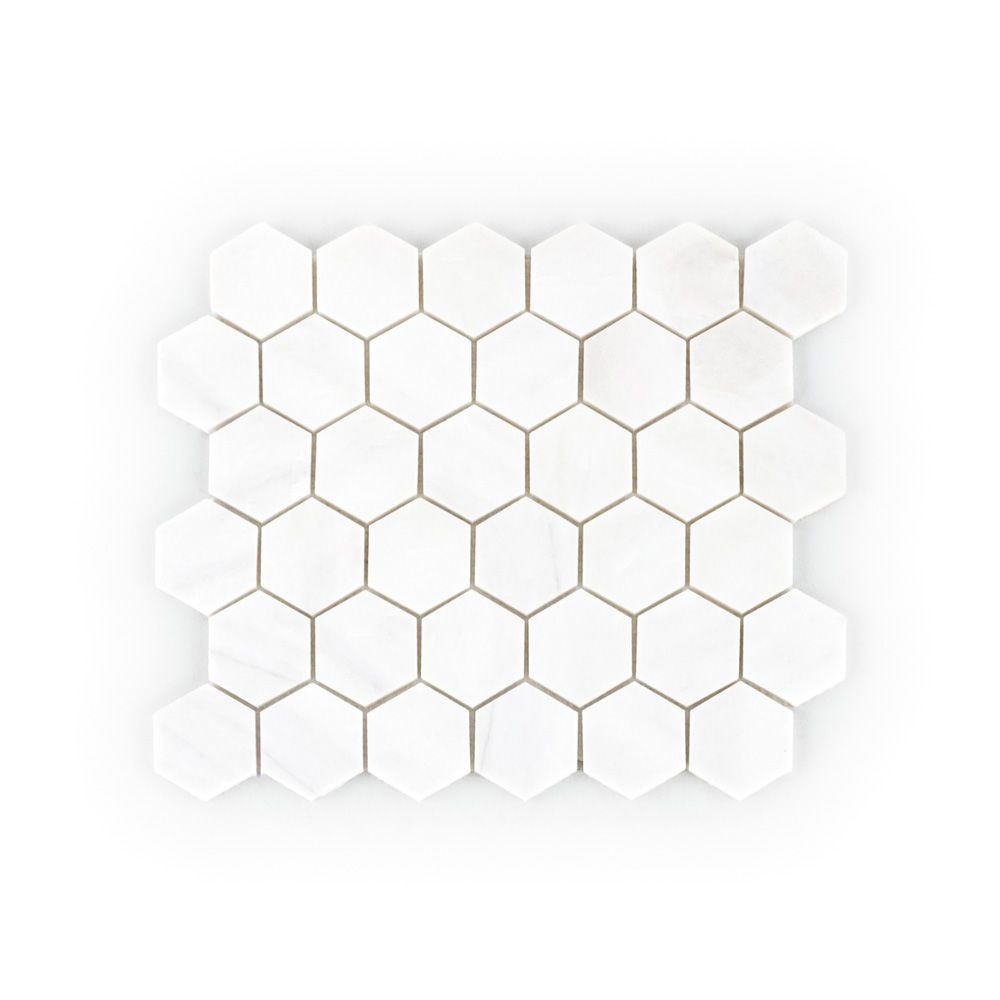 Dolomite 2" Hexagon 9x11