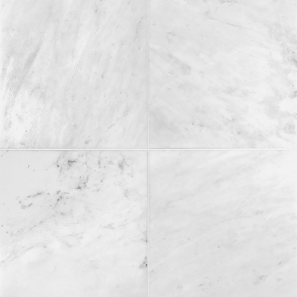 Crystal White 12x12 Honed