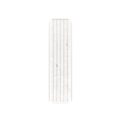 Crystal White Fluted 6x24