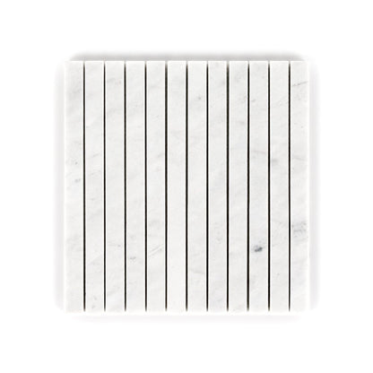 Crystal White Proper Pillar 11x12