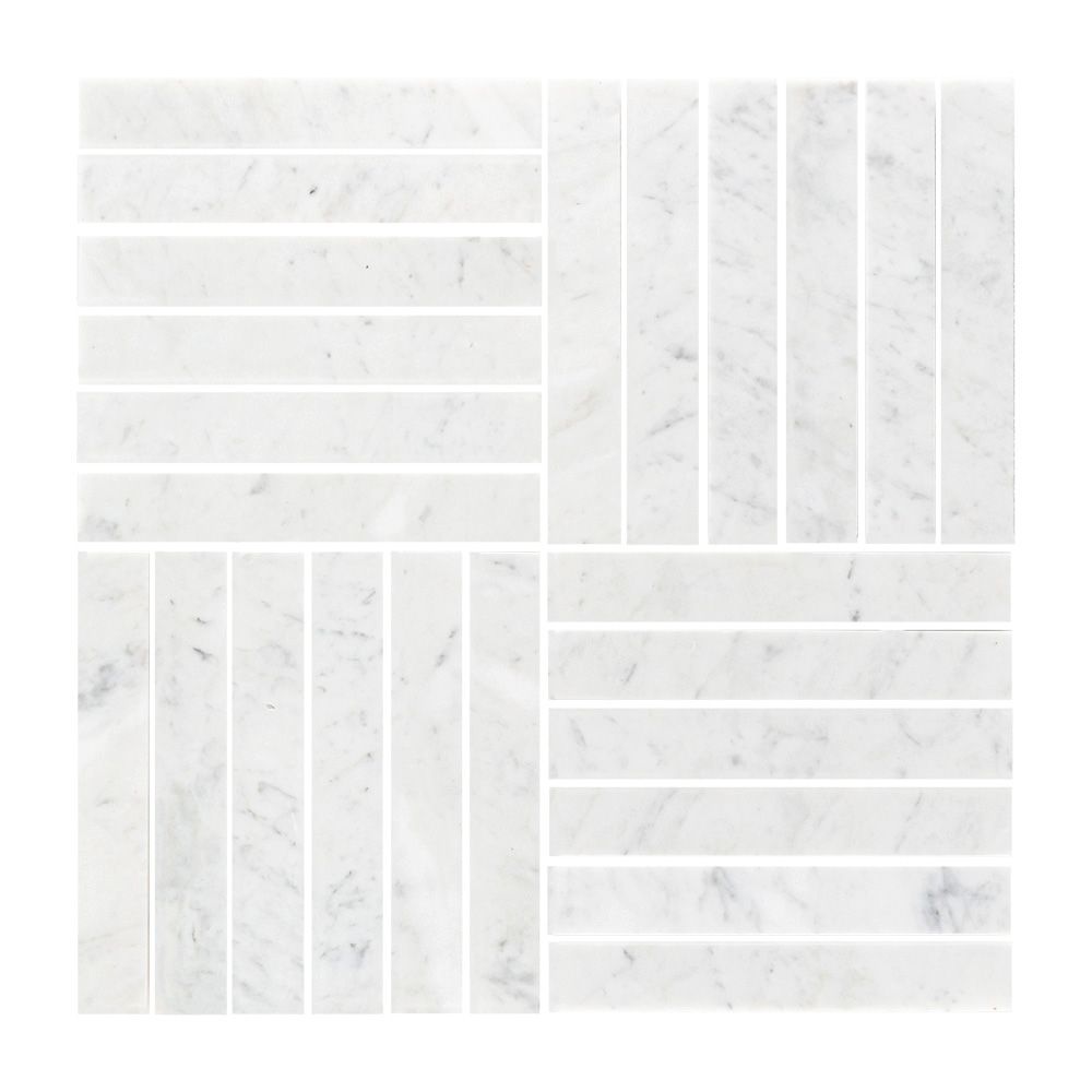 White Royal Bloom 12x12