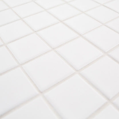 White 2" Square 12x12