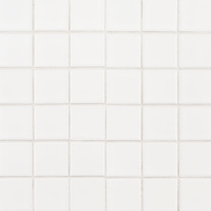 White 2" Square 12x12