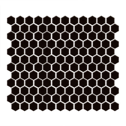 Black 7/8" Hexagon 10x12