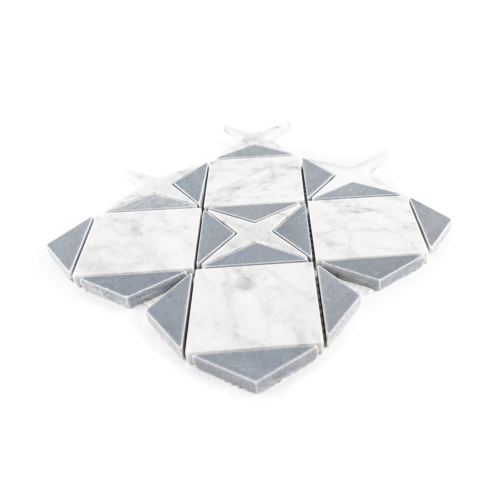 White Starlet 9x9