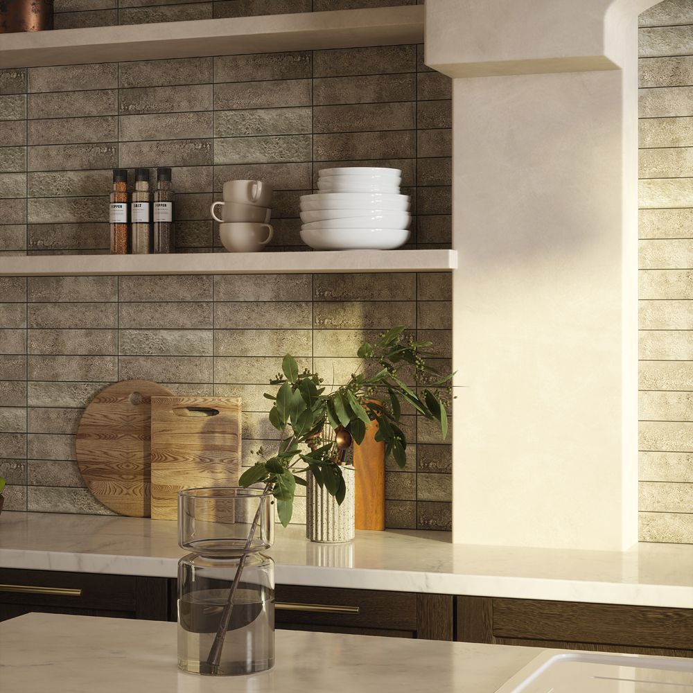Green Field Tile 2.5in. x 10in. 2x10