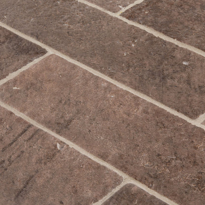 Brown Field Tile 2.5in. x 10in. 2x10