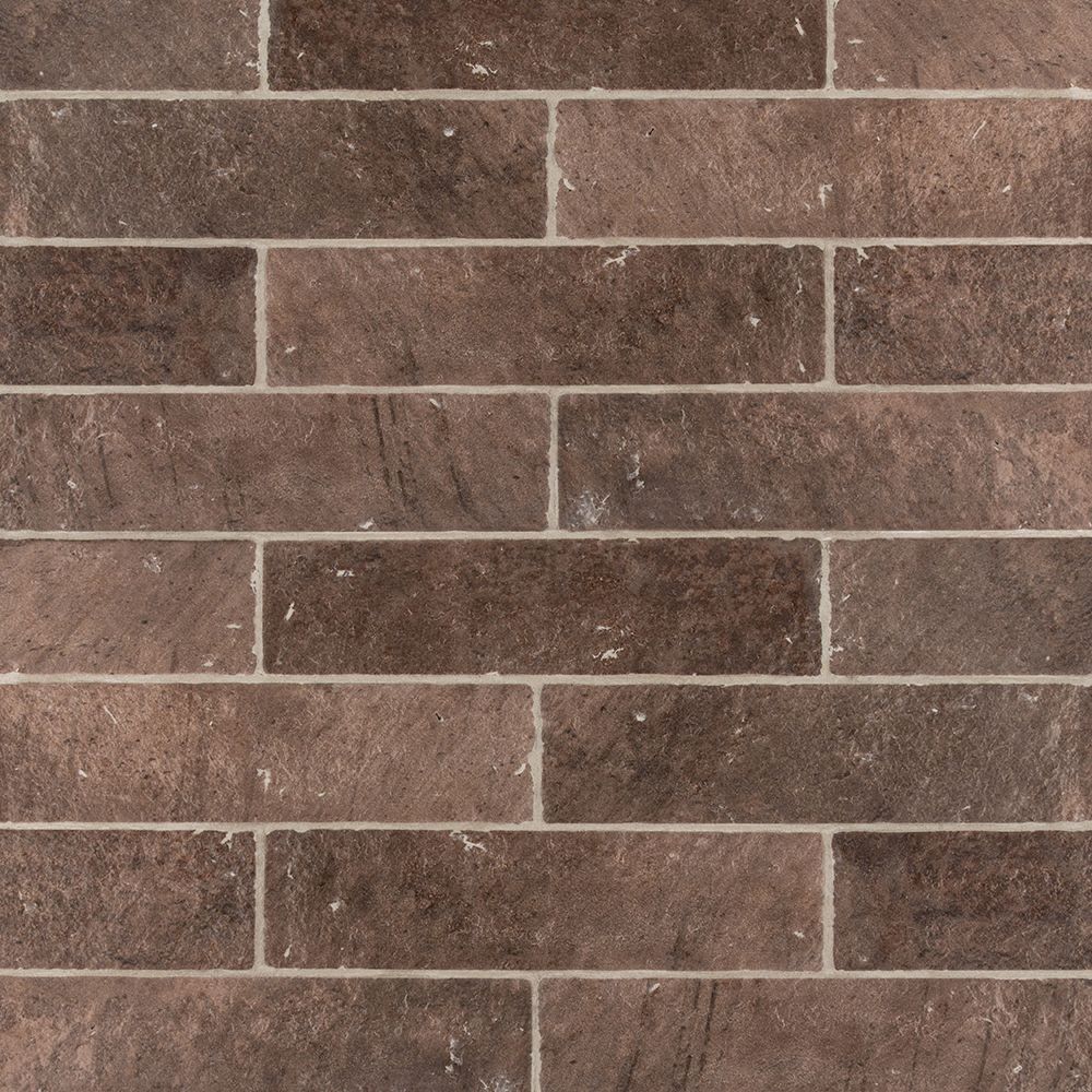 Brown Field Tile 2.5in. x 10in. 2x10
