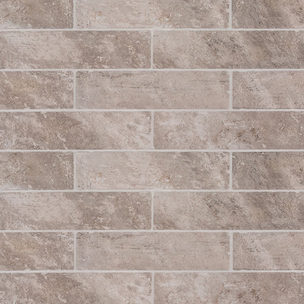 Grey Field Tile 2.5in. x 10in. 2x10