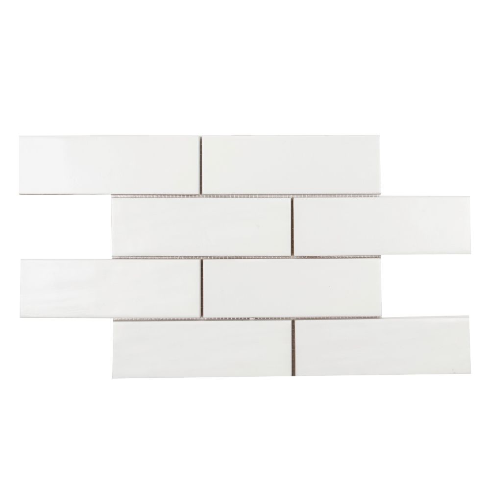 Matte/Gloss White Brick Offset 11x16
