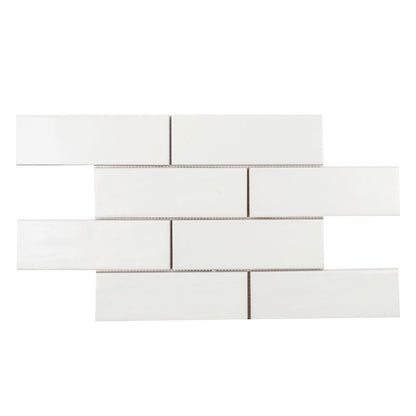 Matte/Gloss White Brick Offset 11x16