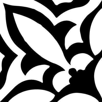 Fleur Noir 8x8