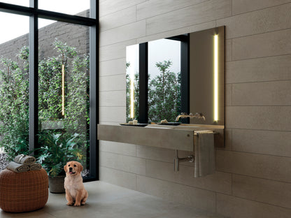 Taupe Field Tile  Serene Contour 8x47
