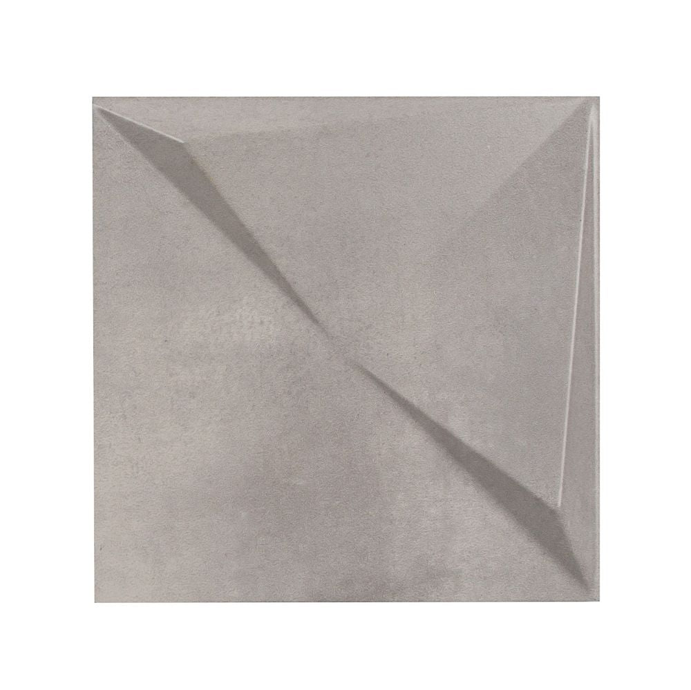 Grey Field Tile  Natural Sculpt 8x8